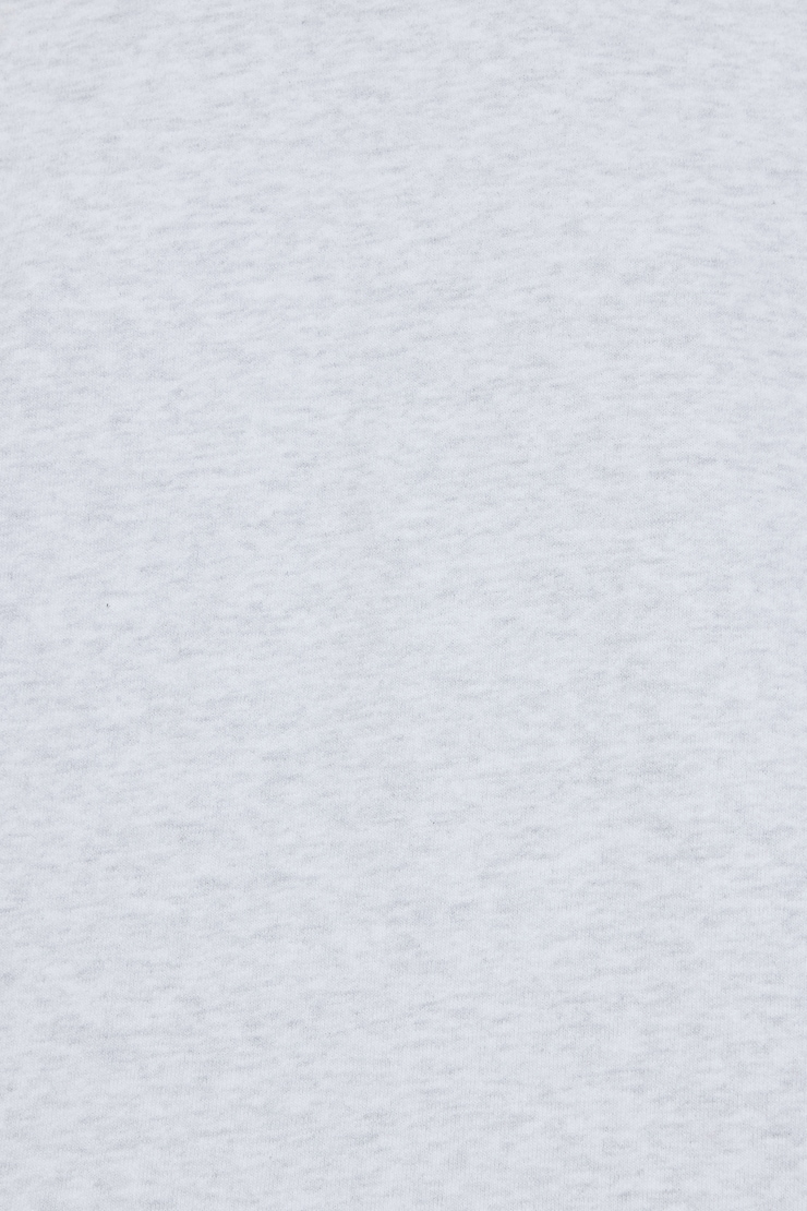 SoftTerry Chopped Crewneck Sweatshirt, Spring Grey Mix, large