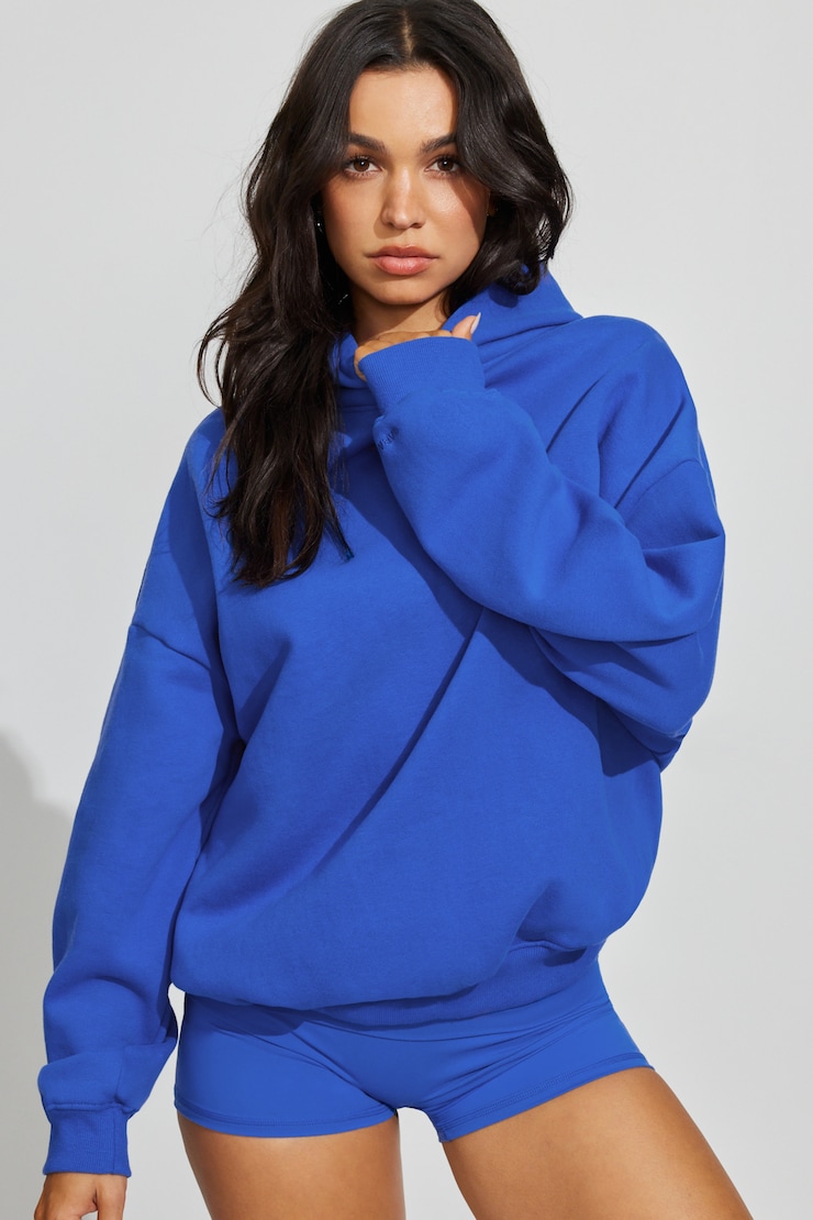 UltraFleece Hoodie, Electric Blue, large