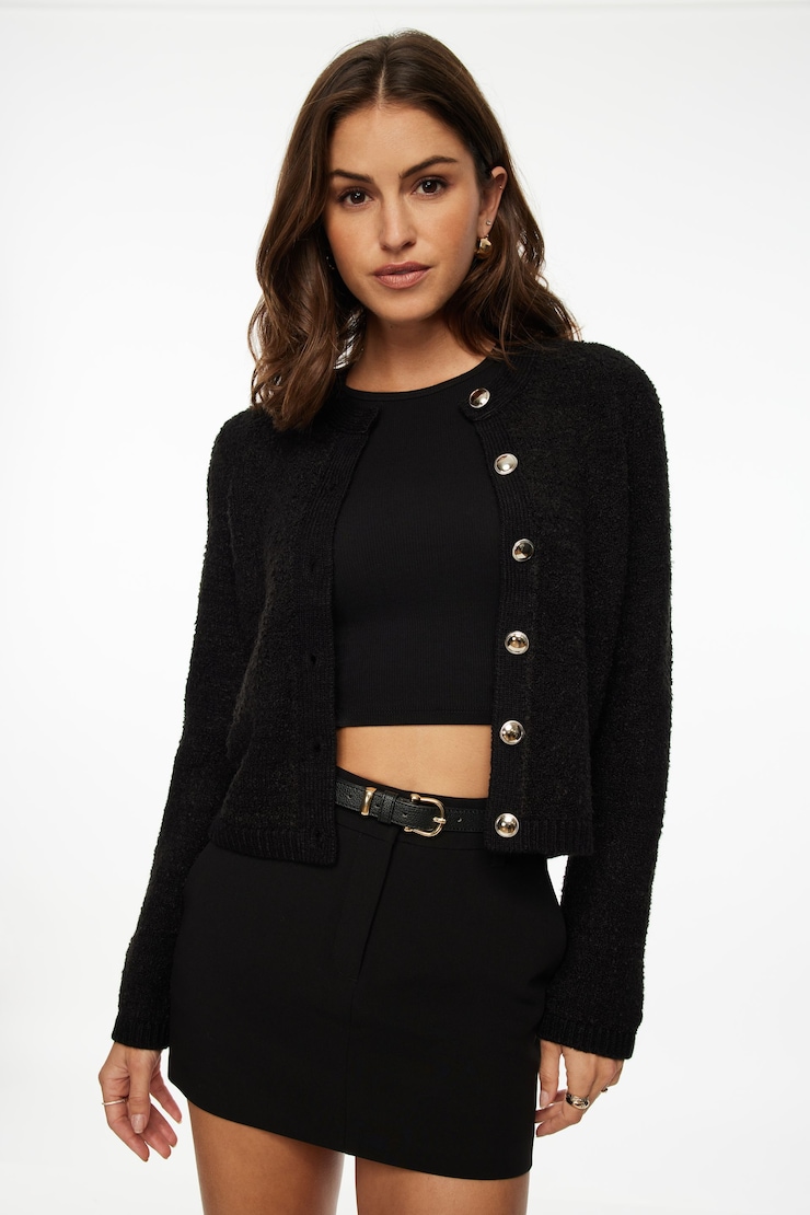 トップス Herlipto Crillon Boucle Cardigan オンライン ストアファッション - herlipto Crillon Boucle Cardigan