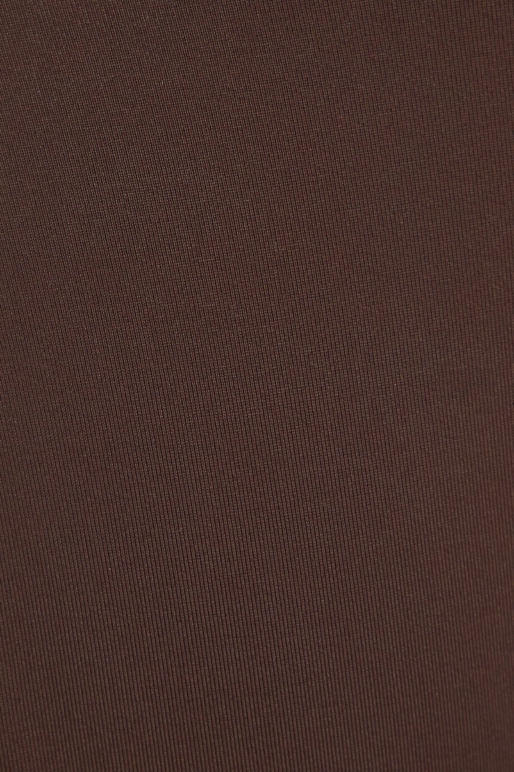 Slider Triangle Bikini Top, Coffee Bean Brown, large