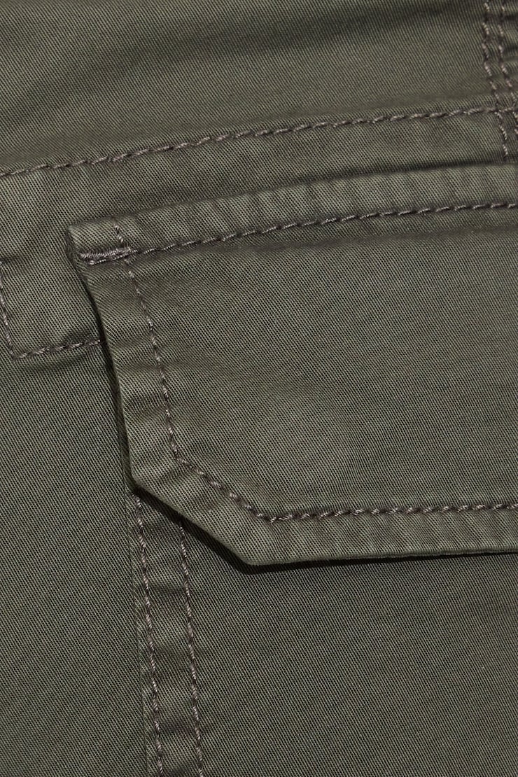 Ellis Slouchy Pant, Dark Moss Green, large