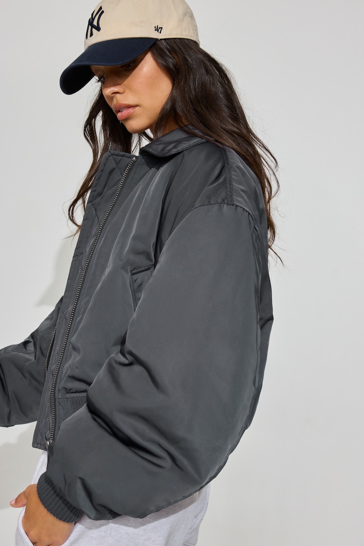 Bomber Jacket, Shadow Blue, large