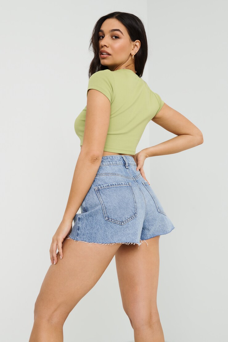 Denim Festival Short - Beacon Blue, Beacon Blue, large