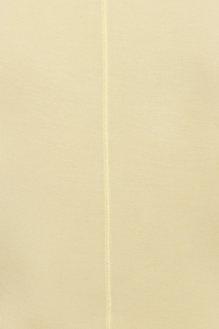 Smooth Scoop Neck Long Sleeve Top, Anise Flower Yellow, large