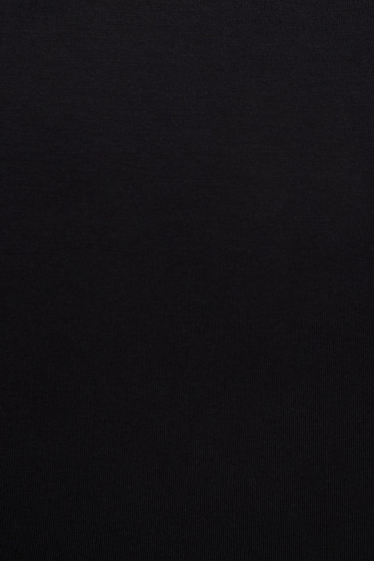 Drea Crewneck Jersey T Shirt Jet Black large