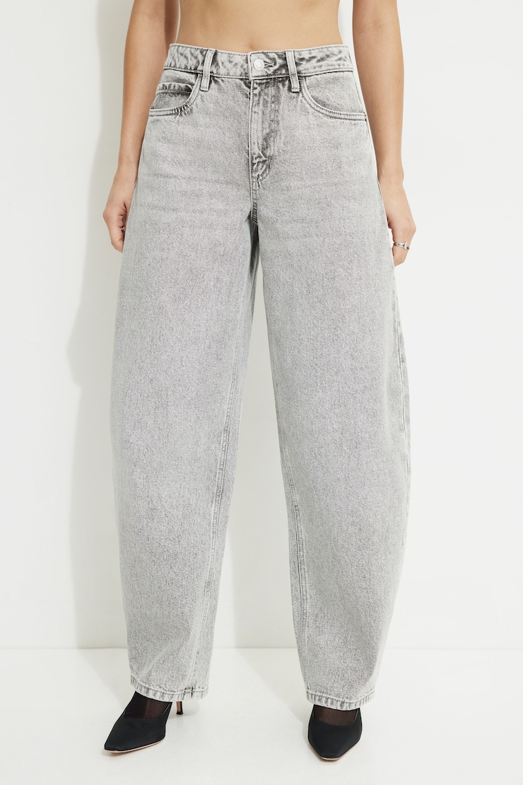 June Horseshoe Jeans Light Black / Winter Dove Grey large