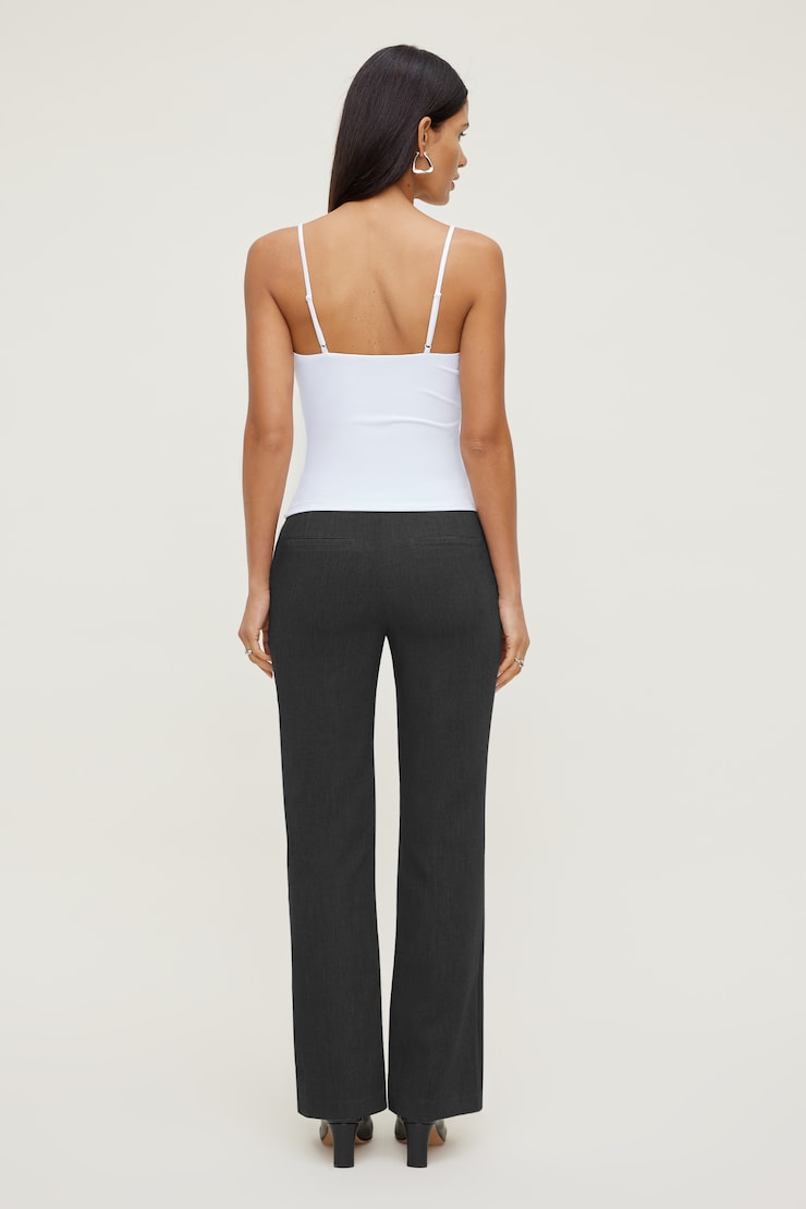 Sculpt Lace Trim Cami Top Bright White large