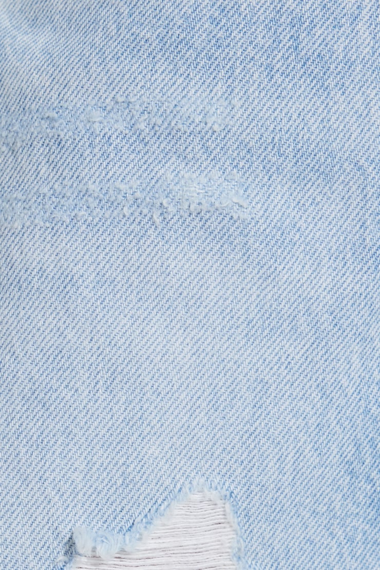 High Rise Denim Skirt, Jojo Blue, large