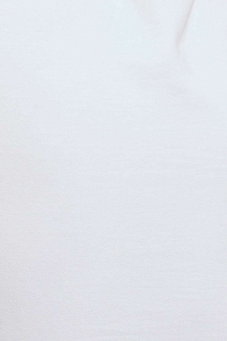 Estelle Longline Crewneck Tee, Bright White, large