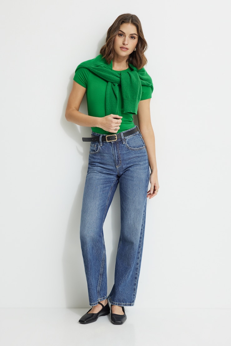 Drea Crewneck Jersey T Shirt