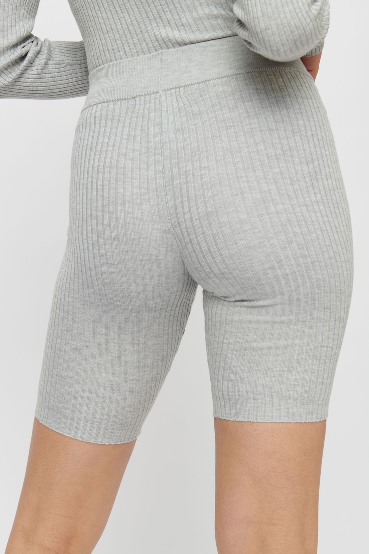 Caleta Sweater Bike Shorts Grey Melange large