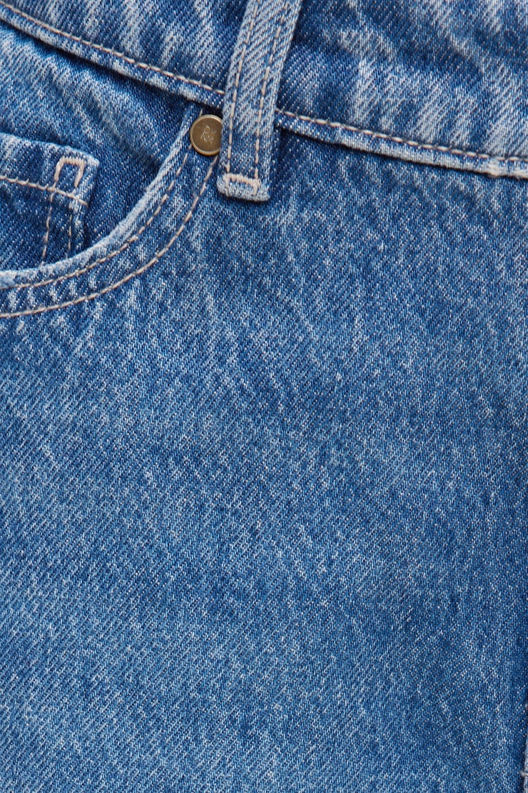 Mika Mid Rise Relaxed Straight Leg Jeans