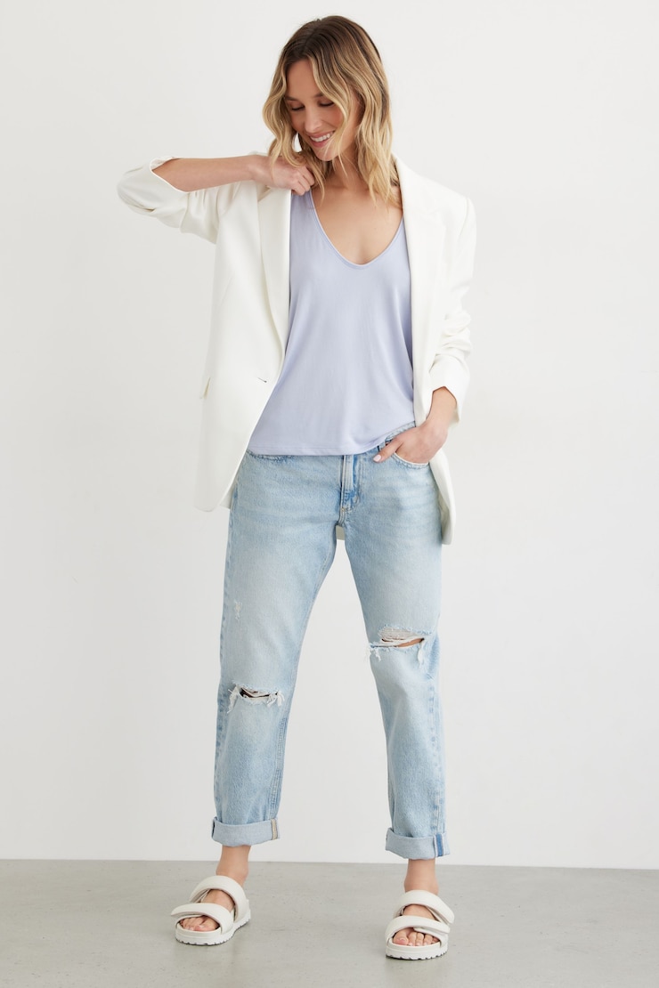 Jane Tank Top Xenon Blue large