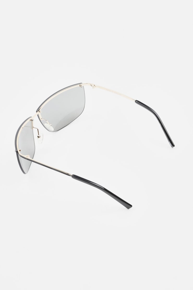 LE SPECS | Y2OK Sunglasses Silver Smoke large