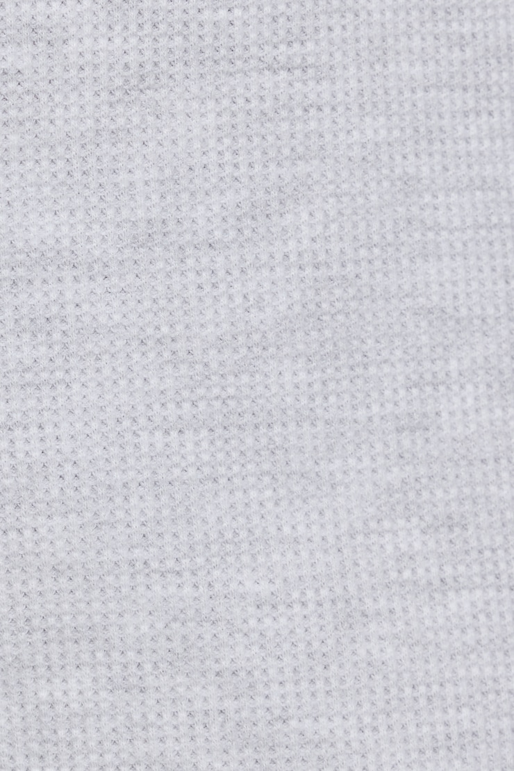 Waffle Picot Shorts, Spring Grey Mix, large