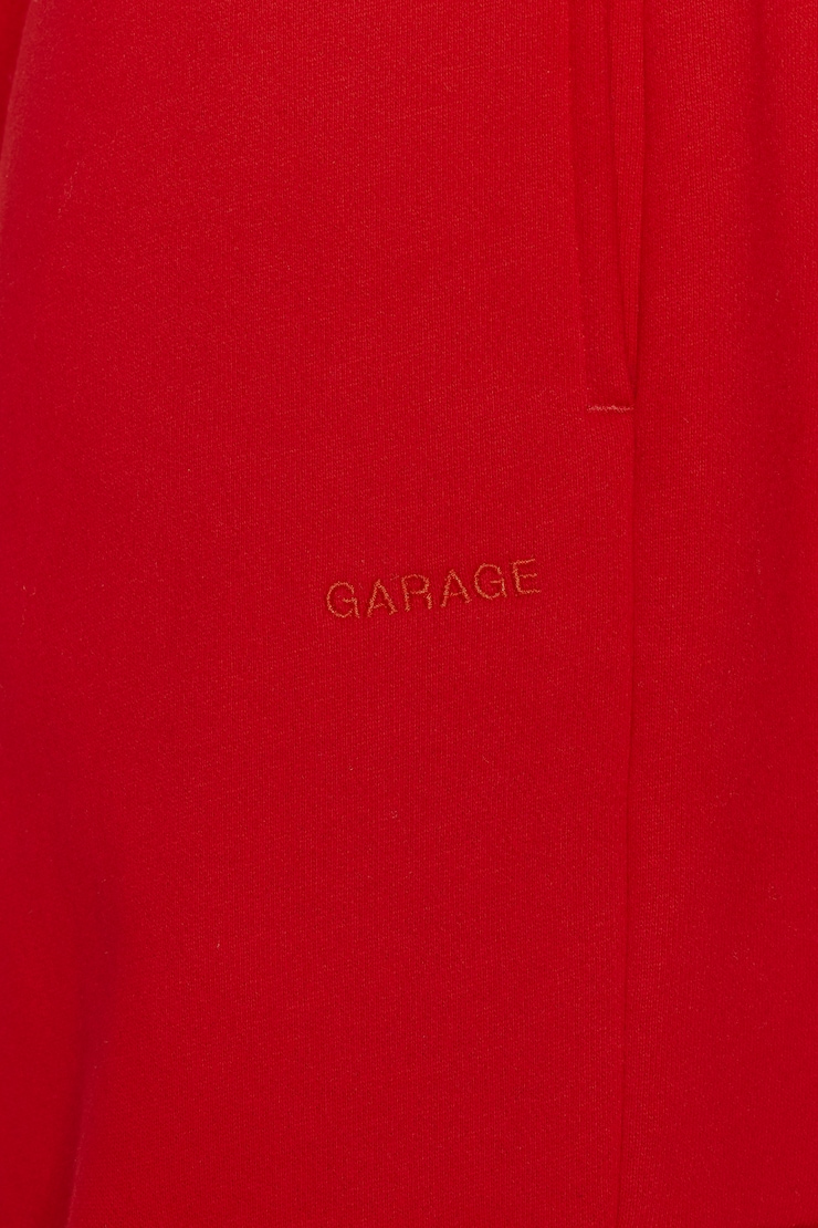 UltraFleece Cargo Sweatpants, Scarlet Flame Red, large