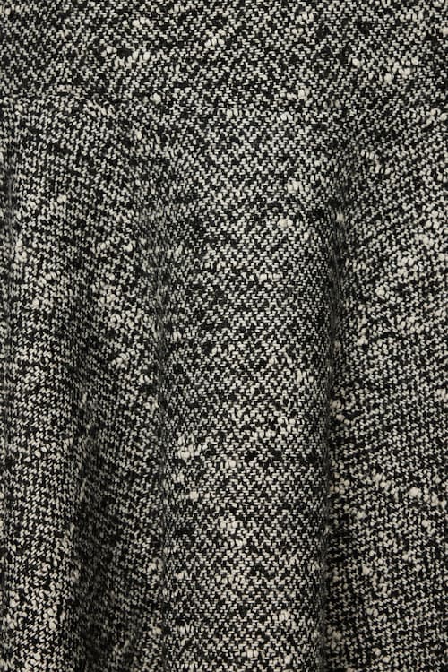 Flare Tweed Mini Dress Gray | Dynamite