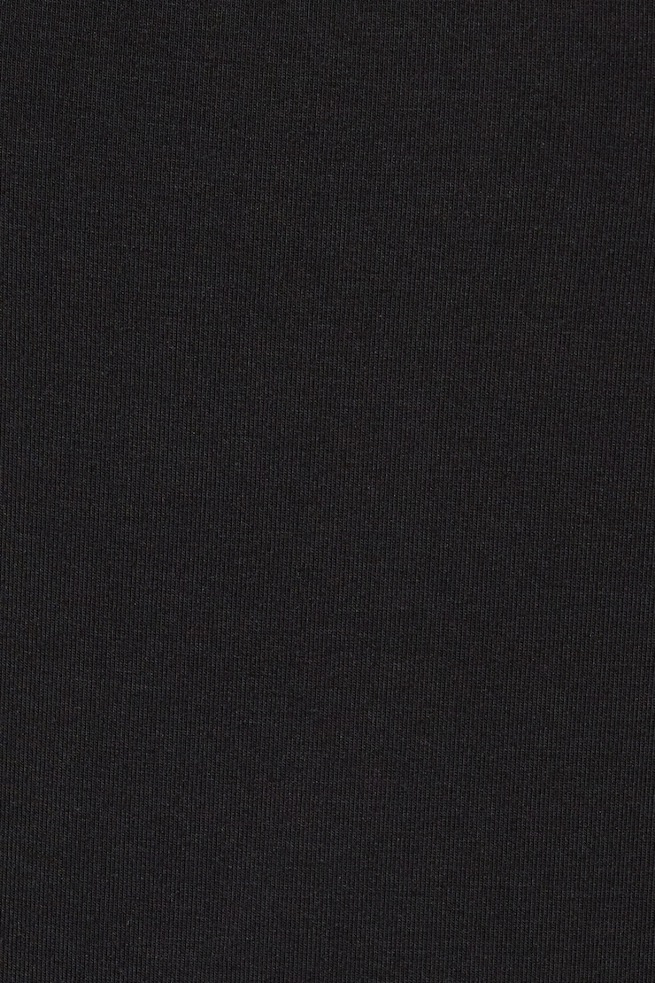 Long Sleeve Banded Bottom Dress, Jet Black, large