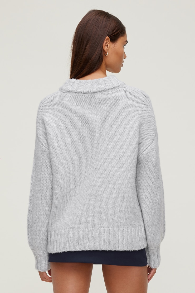 Mabel Chunky Crewneck Sweater