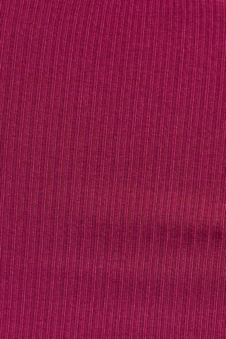 Femme Tube Top, Plum Red, large