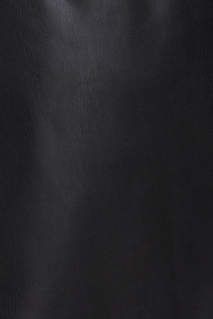 Minijupe-short en faux cuir Stacie