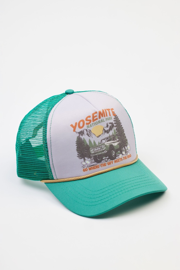 Logo Trucker Hat, Yosemite, large