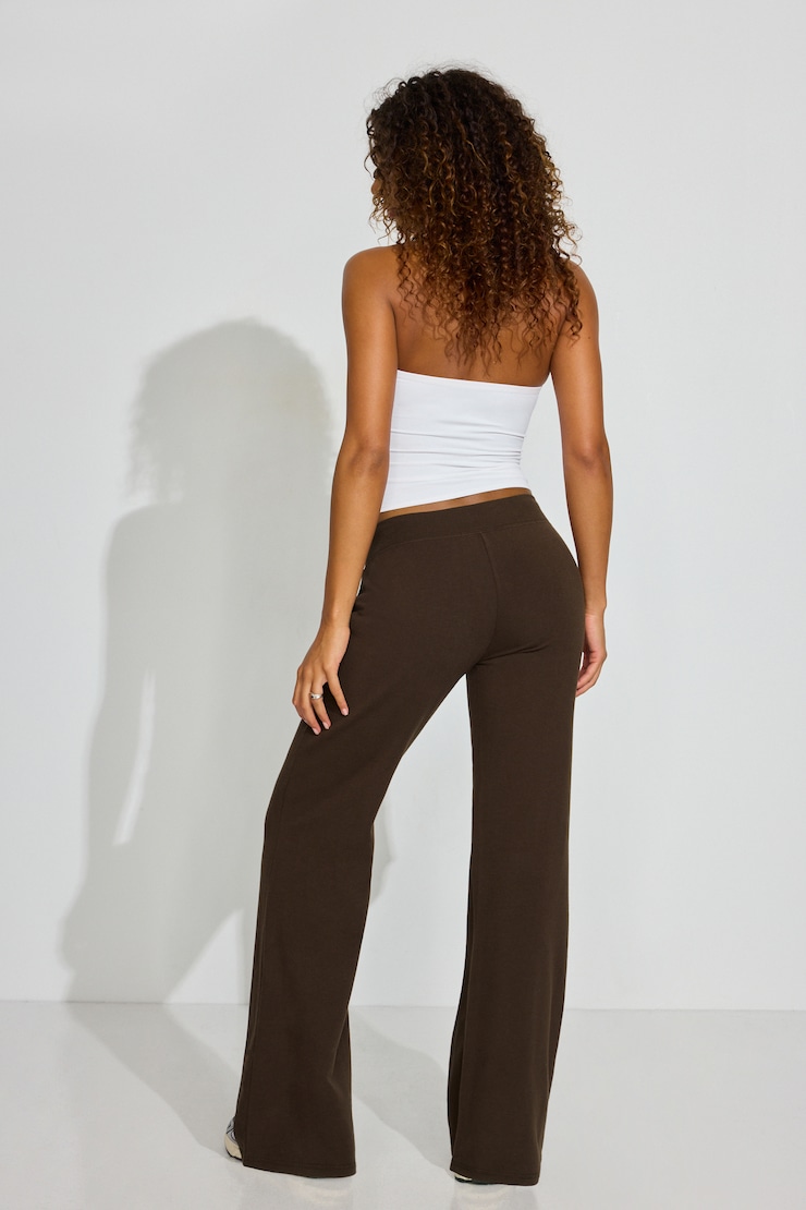 Snatch Booty Terry Pants, Armadillo Brown, large
