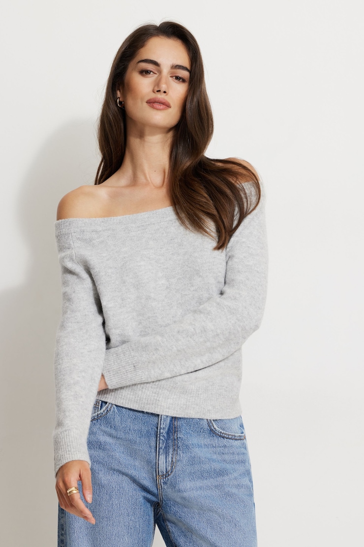 Chandail à épaules dégagées Heavenlyarnᴹᶜ