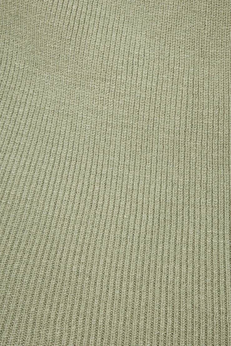 Cross Back Sweater Tank Top  Spring Matcha Green large