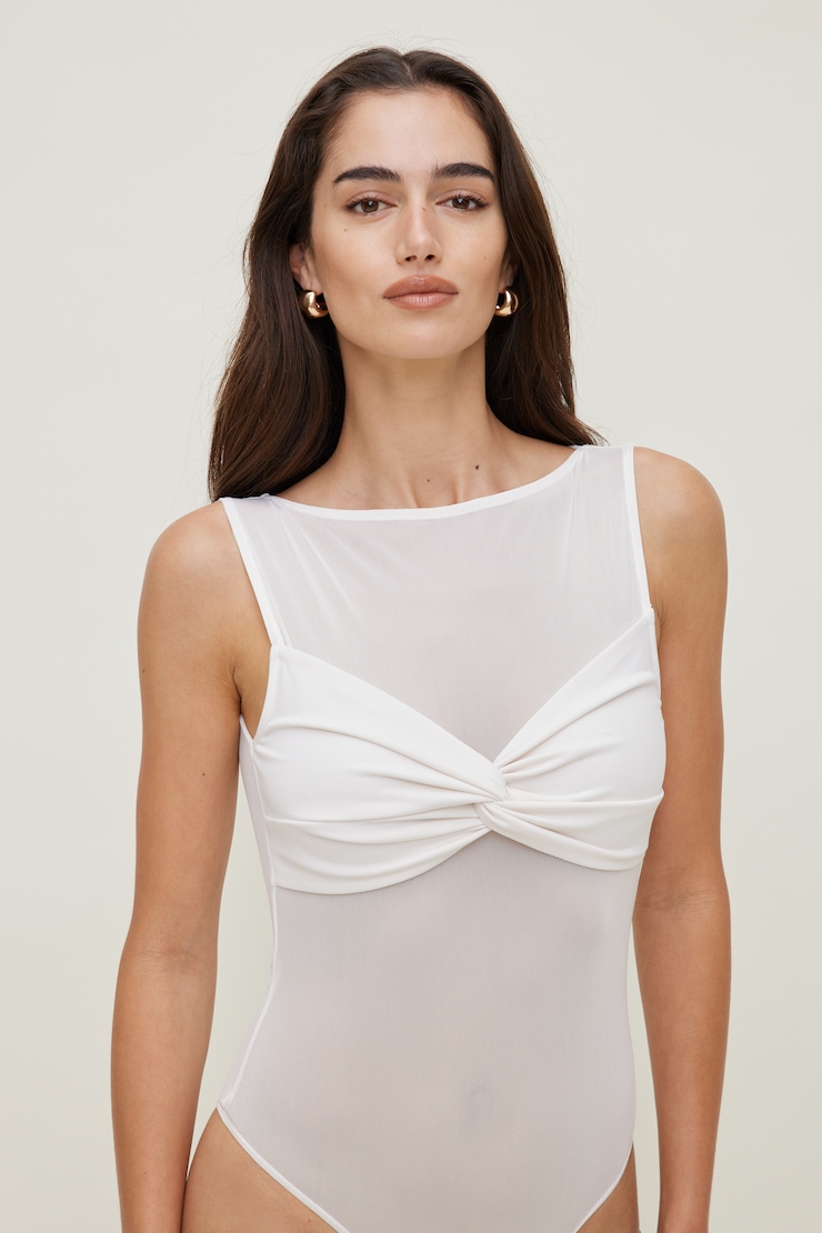 Sheer Mesh Bodysuit