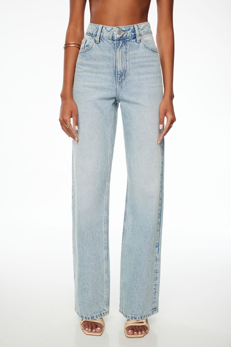 Heidi Wide Leg Jeans Medium Indigo/Eternal Blue large