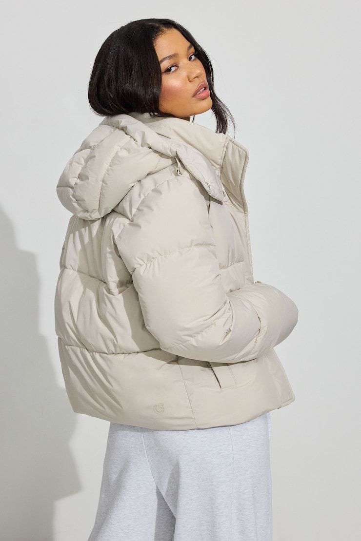 Perfect Puff Jacket, Soft Ivory Off-White, large