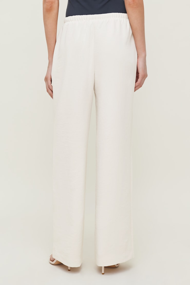 Leo Airflow Wide Leg Pants Polished Pearl Beige large