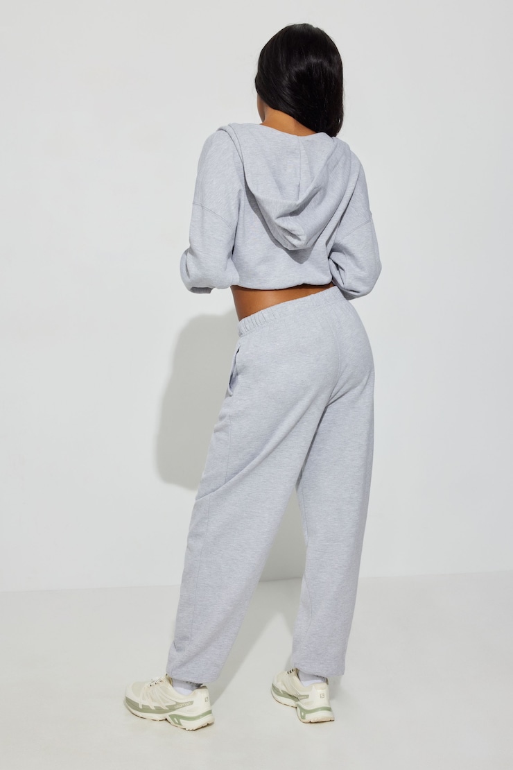 UltraFleece Boyfriend Sweatpants, Moonstone Grey Mix, large