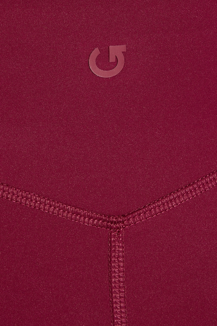 Active Booty Shorts, Sour Cherry Burgundy, large