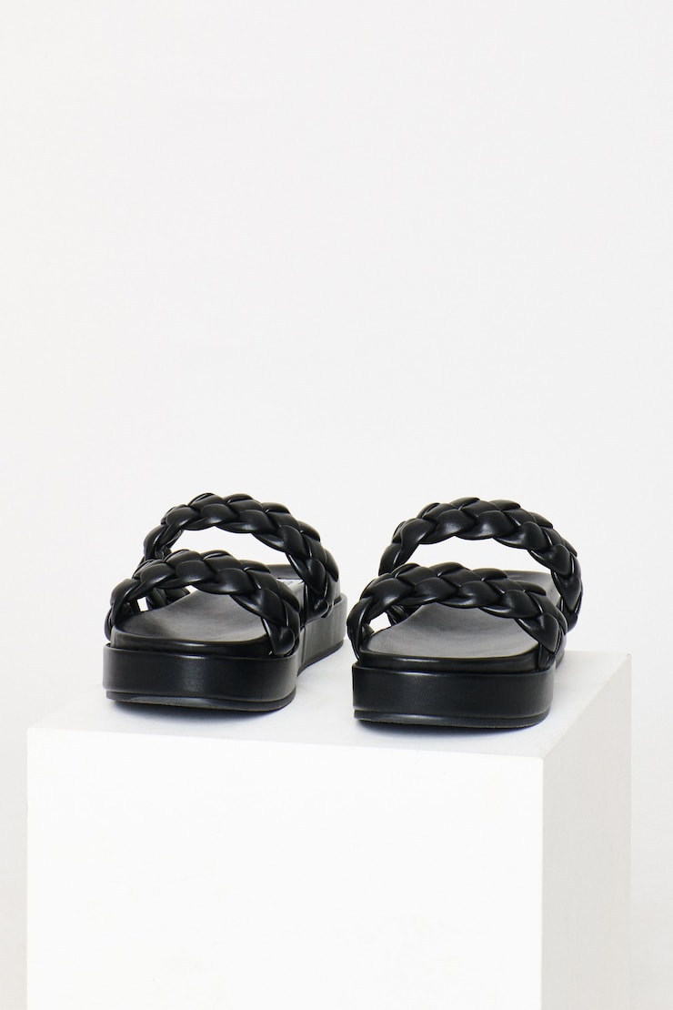 STEVE MADDEN Paty Sandal , Jet Black, large