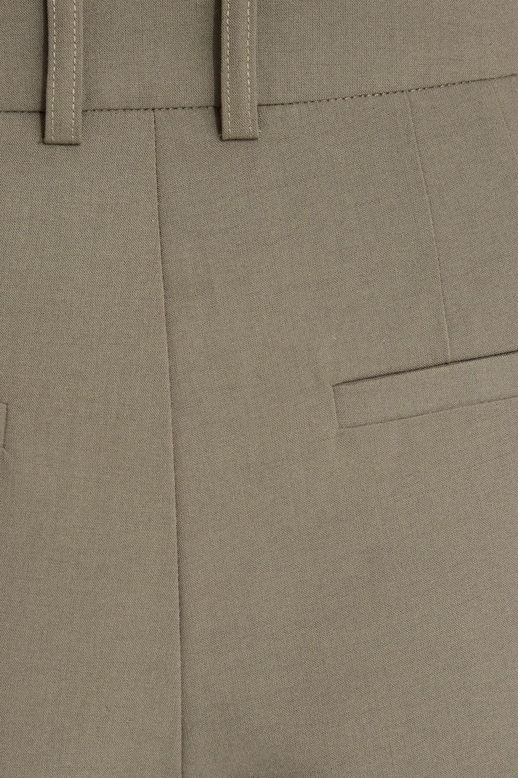 Sofia Pleated Straight Pants Northwood Khaki large