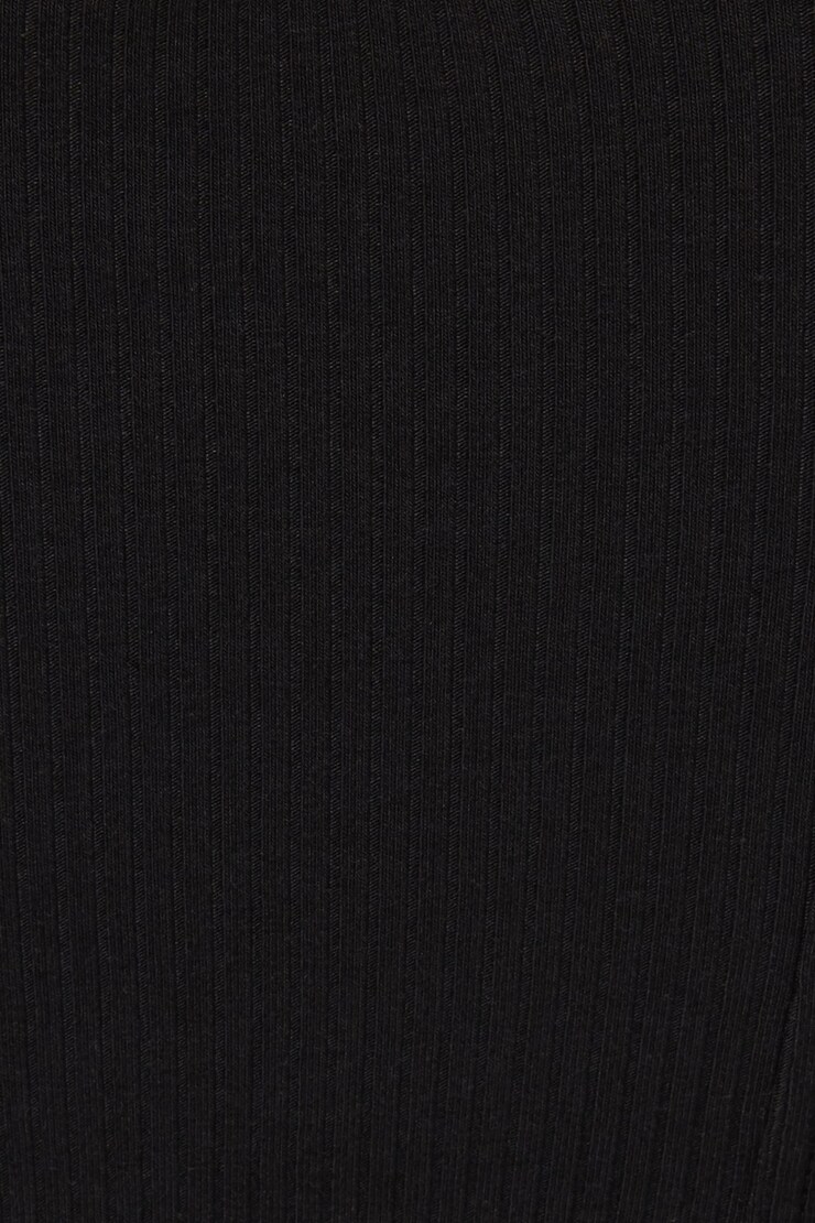 Serena Seamless Deep Plunge Tank , Jet Black, large