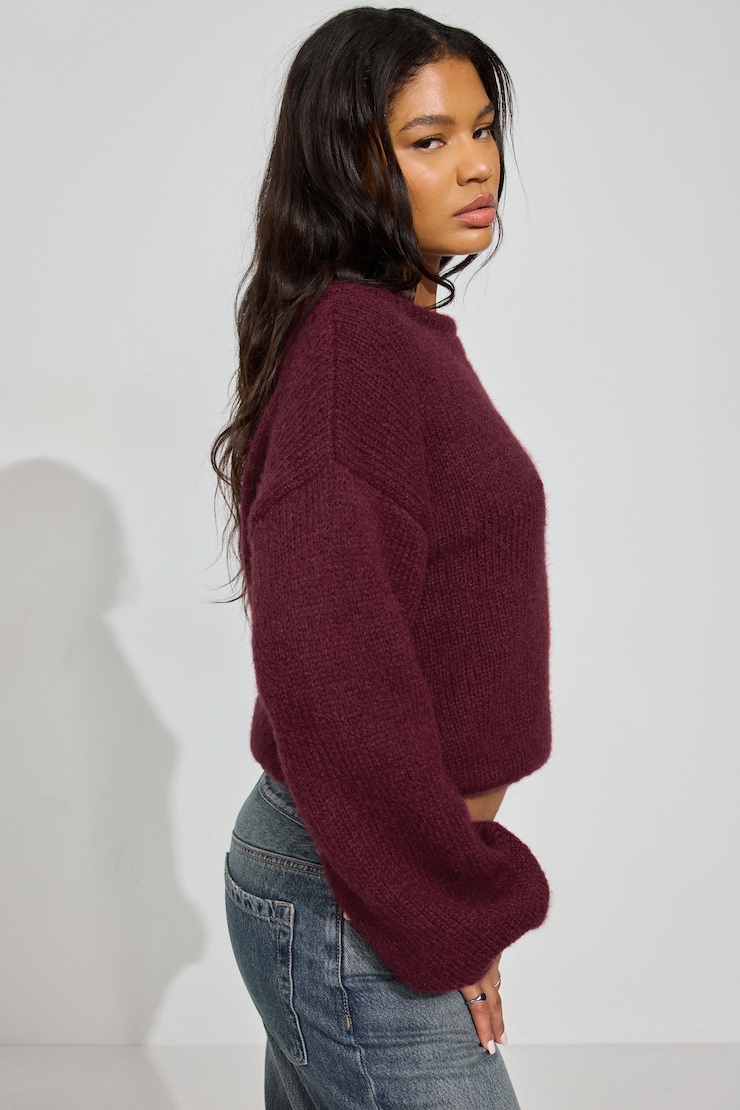Oversized Boat Neck Sweater