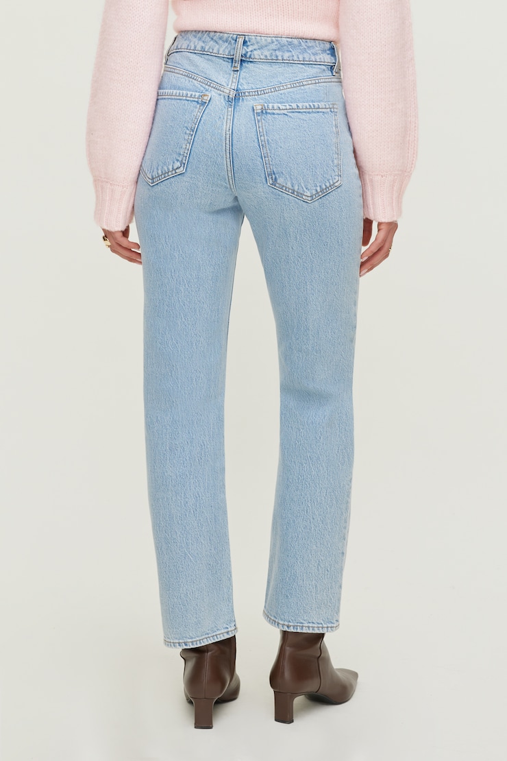Frenchie High Rise Slim Leg Jeans