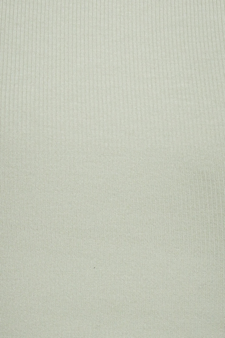 Pia Ribbed Tank Top Frosty Green large