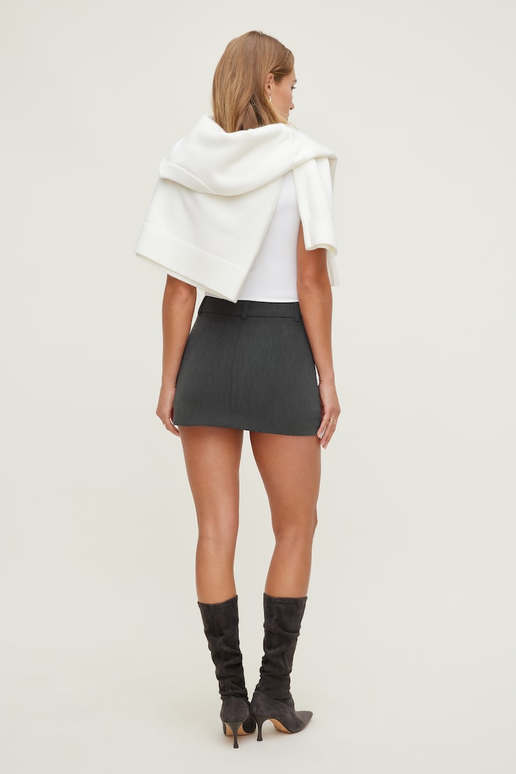 Josefine Mini Skort Anchor Grey large