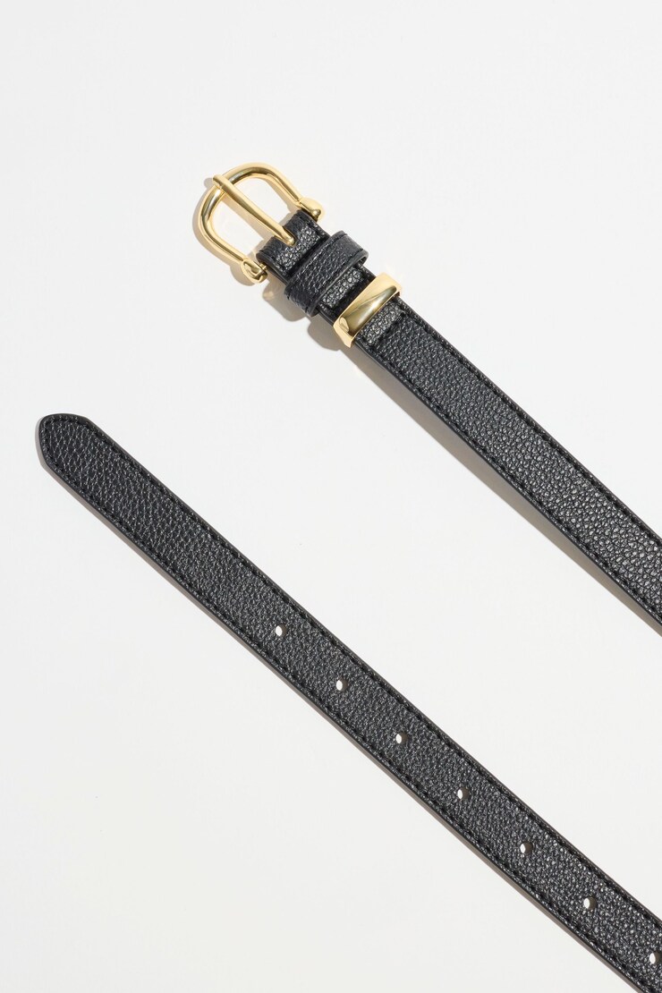 Mini Classic Belt Black/Gold large