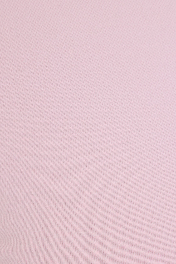 Talia Open Back Tee, Chalk Pink, large