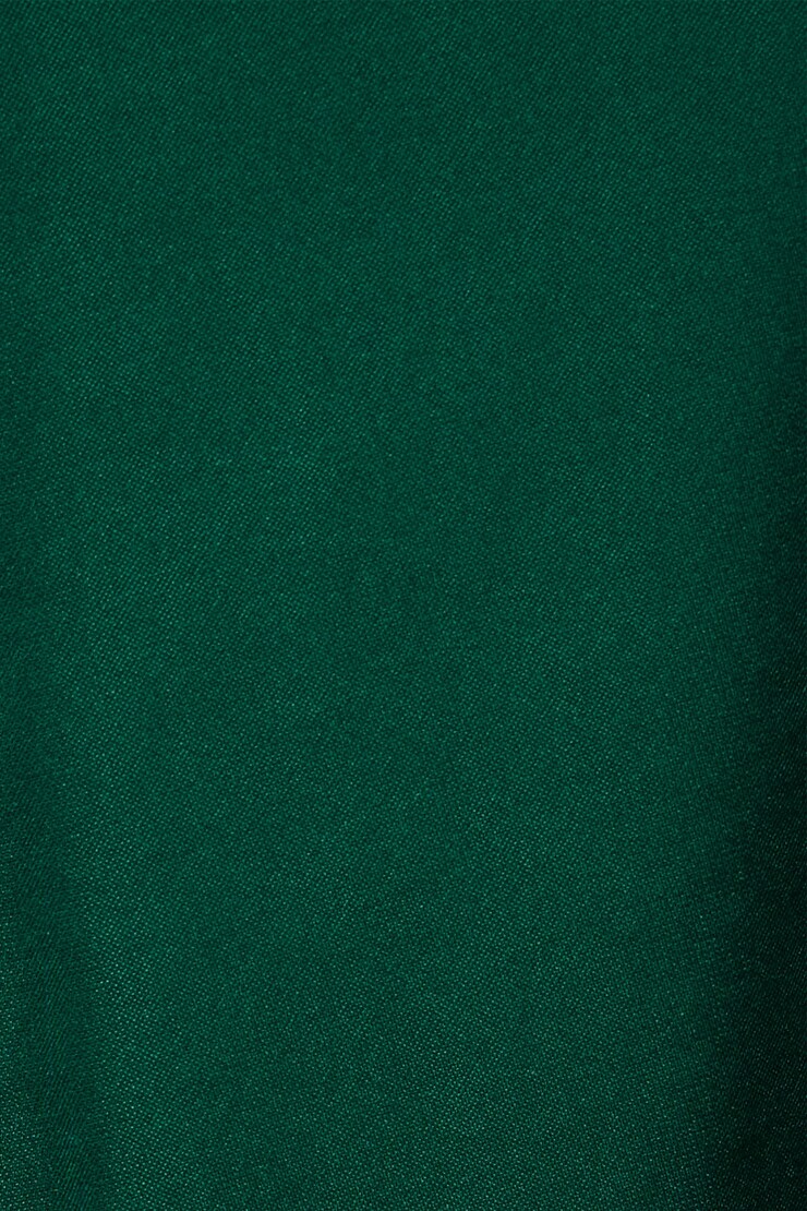 Long Sleeve Satin Wrap Bodysuit Jewel Green large