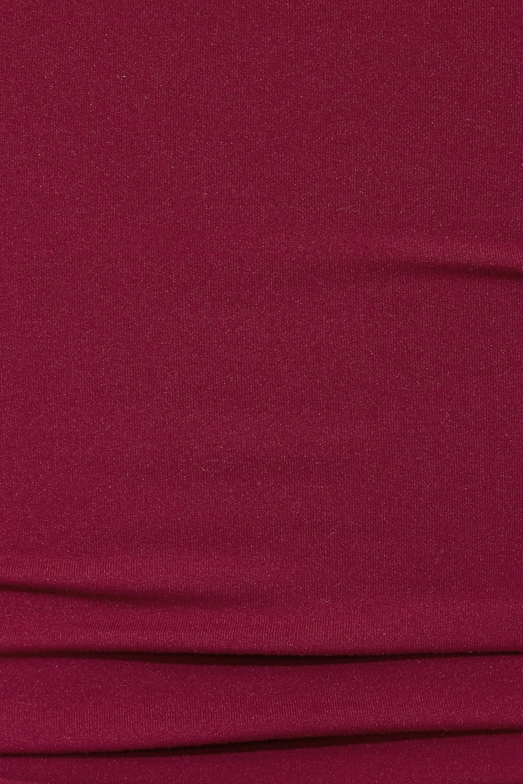 Sleek Longline Tube Top, Sour Cherry Burgundy, large