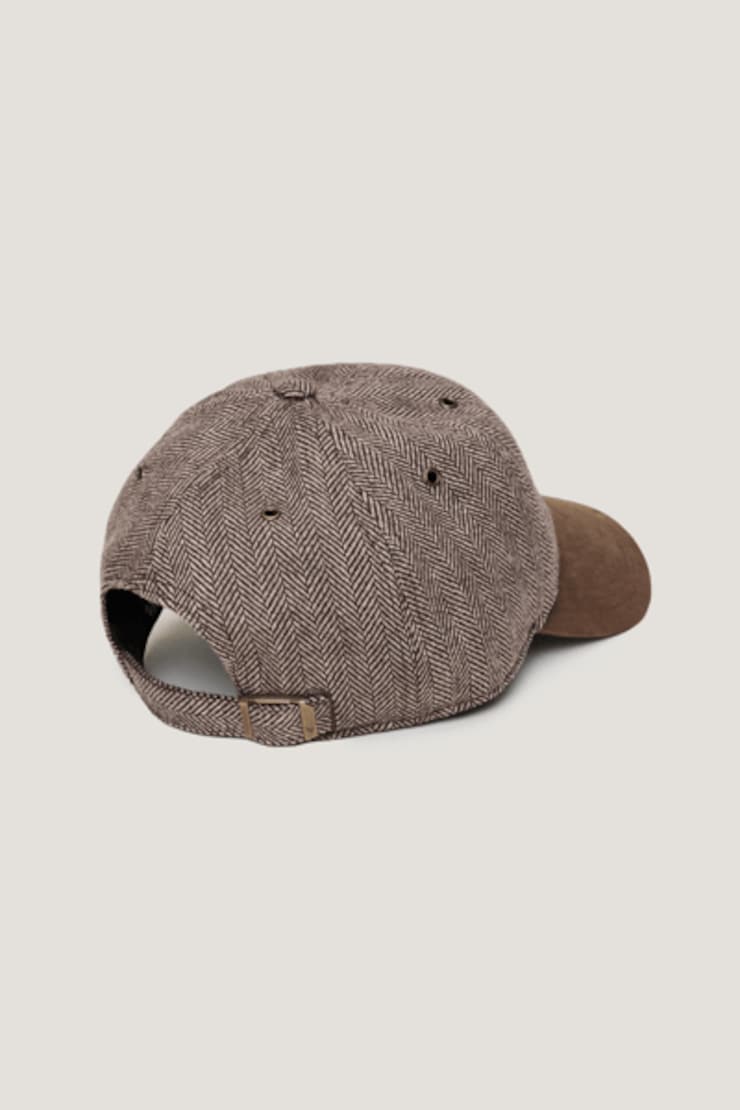 '47 Brand | Herringbone New York Clean Up Cap Brown Herringbone large