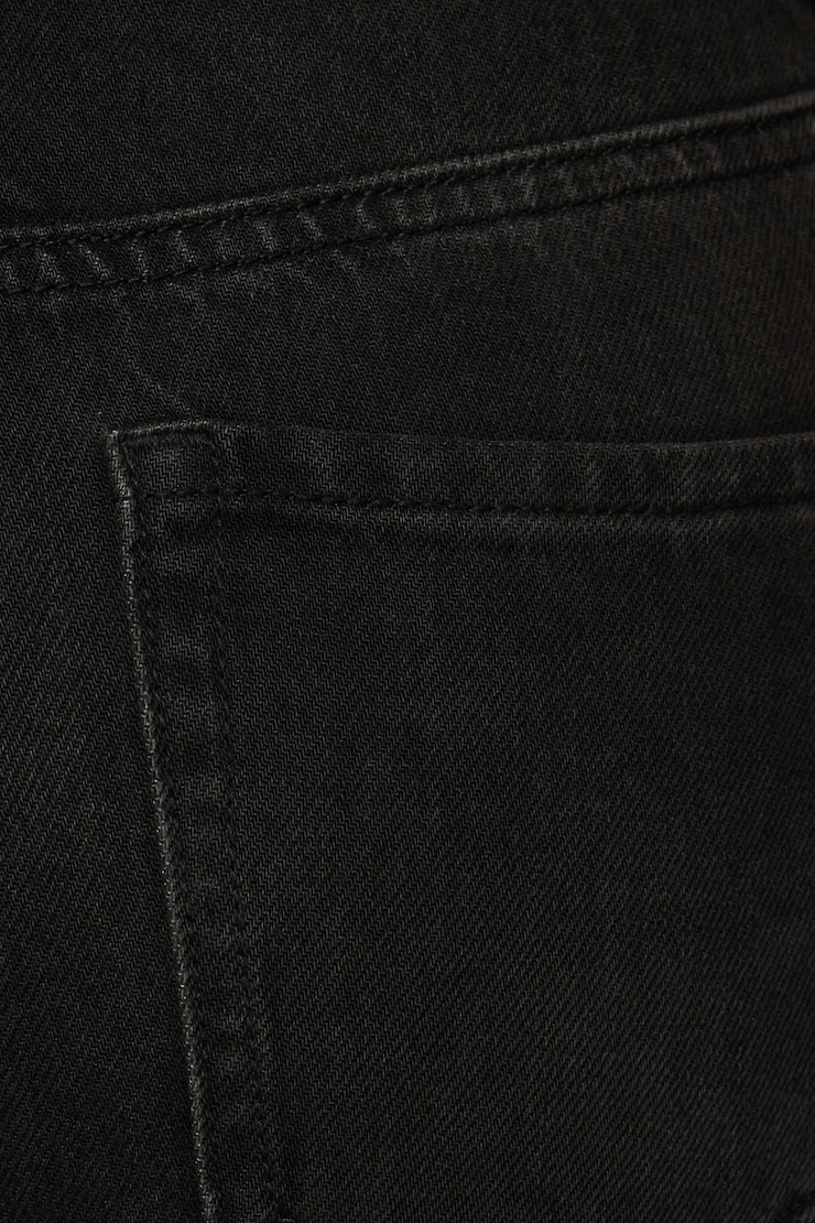 Justina Straight Leg Jeans Washed Black / Mi Amor large