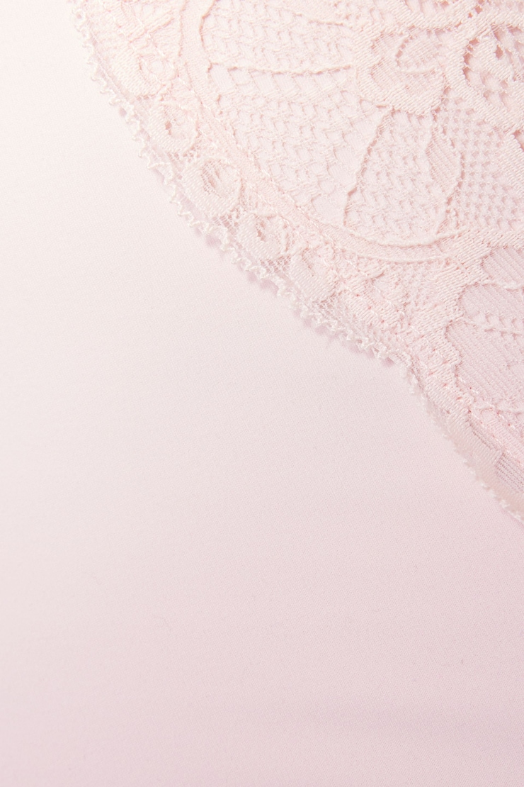 Scallop Lace Cami Pink | Garage