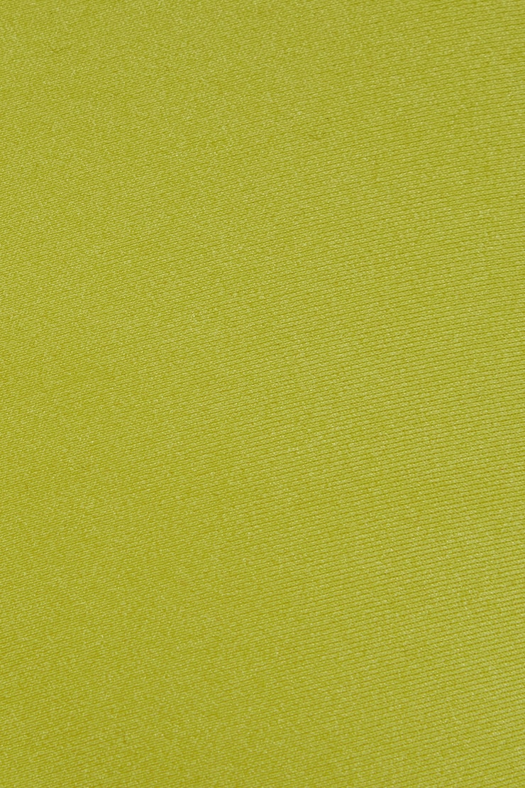 Bas de bikini brésilien boomerang luisant, Limonade verte luisante, large